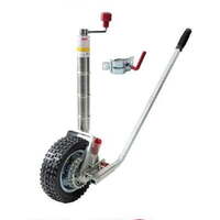 Jockey Wheel Power Mover 250mm Solid Tyre With Clamp (621250-ALK)