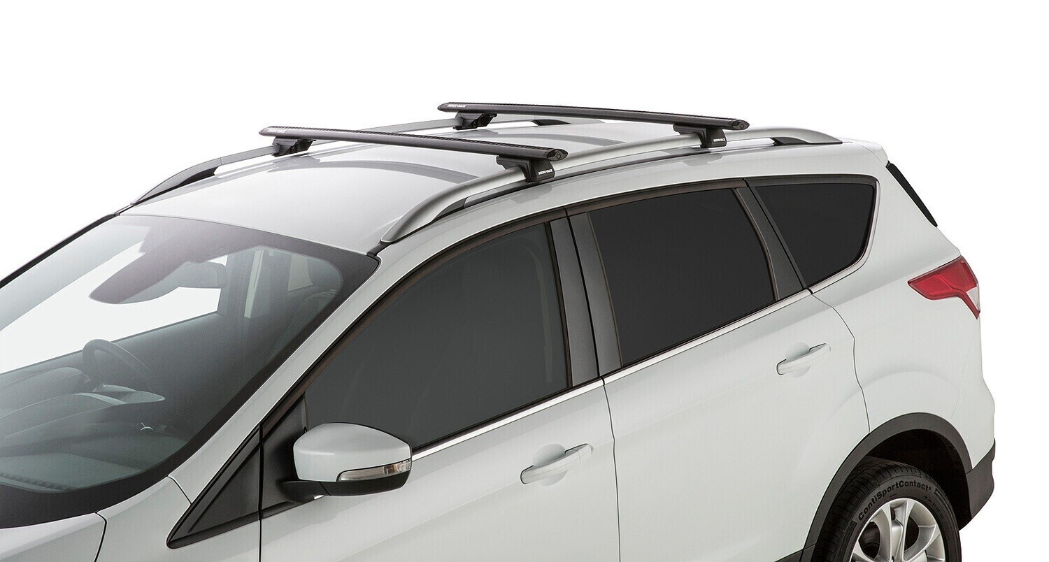 Vortex SX Black 2 Bar Roof Rack for Nissan Dualis 4dr Wagon With Roof ...